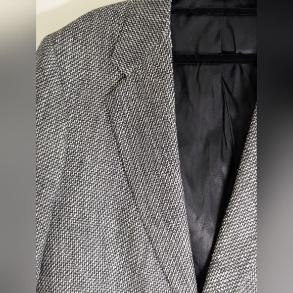 Vintage Hunt Valley 42R Wool Sport Coat Ivy Academic Professor Blazer Old Money - Picture 11 of 15